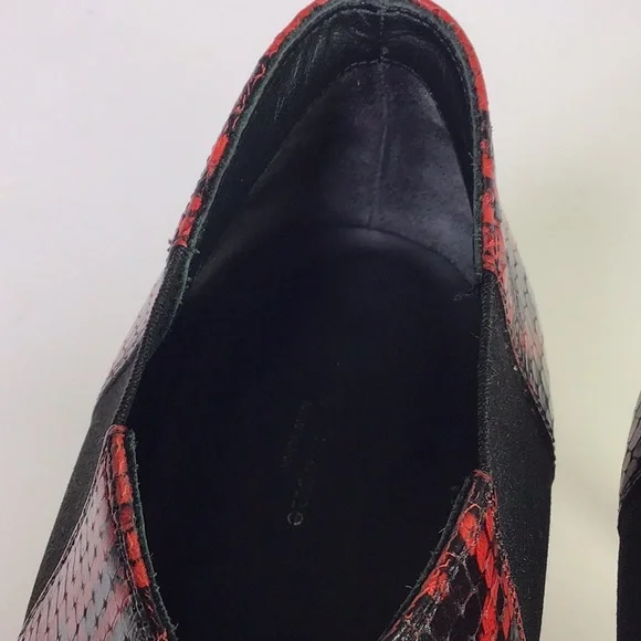 Rag & Bone Beha Snake Embossed Red - Picture 13 of 15